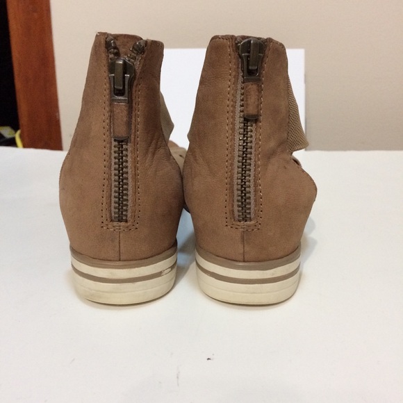 Eileen Fisher Zanya Mesh Knot Wedge Sandals - Picture 2 of 16